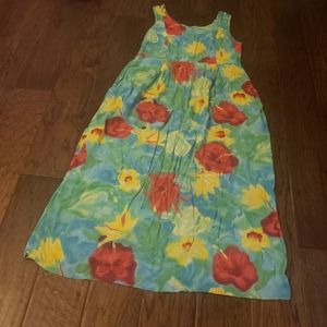 Jam's World Vintage Watercolor Floral Dress